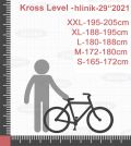 Kross Level 3.0 (29) Red/White 2021 vel. L(19)