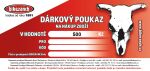 DÁRKOVÁ POUKÁZKA - 500,- Kč