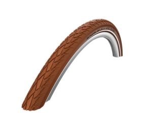 Schwalbe Road Cruiser  42-622 KevlarGuard hnědá+reflexní pruh