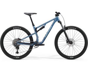 MERIDA ONE-TWENTY 300 Silk Steel Blue(Blue/Lime) 2024 vel.M