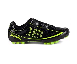 Spiuk boty MTB 16MC carbon black/yellow 39