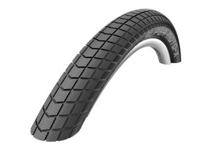 Schwalbe Super Moto-X 20x2.4 DoubleDefense GreenGuard černá+reflexní pruh