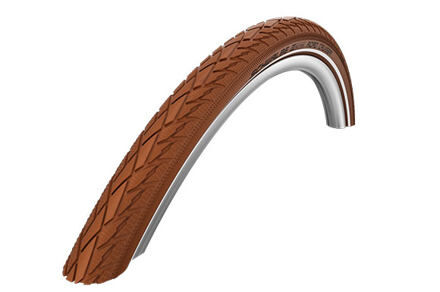 Schwalbe Road Cruiser  42-622 KevlarGuard hnědá+reflexní pruh