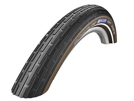 Schwalbe Fat Frank 50-622 KevlarGuard Black/coffee+reflexní pruh