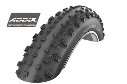 Schwalbe Jumbo Jim 26x4.00 Addix Performance černá skládací