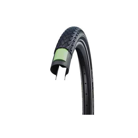 Schwalbe Marathon Green  20x1.75 Addix Eco GreenGuard reflexní pruh