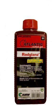 Atlantic radglanz čistič+lesk plast náhradní náplň 500 ml