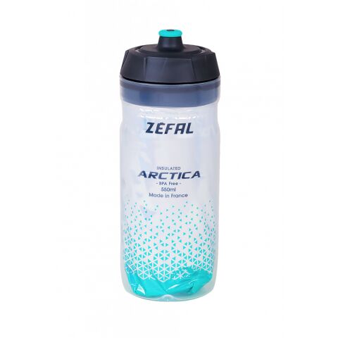 Zefal lahev Arctica 55 new stříbrná-caribean green 550ml