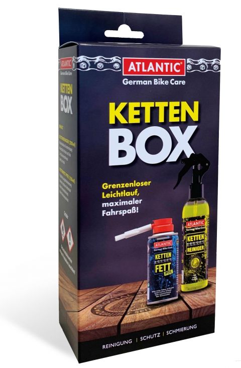 Atlantic sada čistič řetězu 200ml + tuk na řetěz s teflonem 150ml