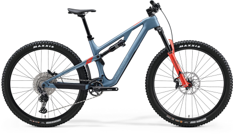 MERIDA ONE-FORTY 6000 Silk Steel Blue(Blue/Race Red) 2024