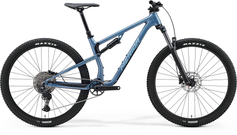 MERIDA ONE-TWENTY 300 Silk Steel Blue(Blue/Lime) 2024 vel.M