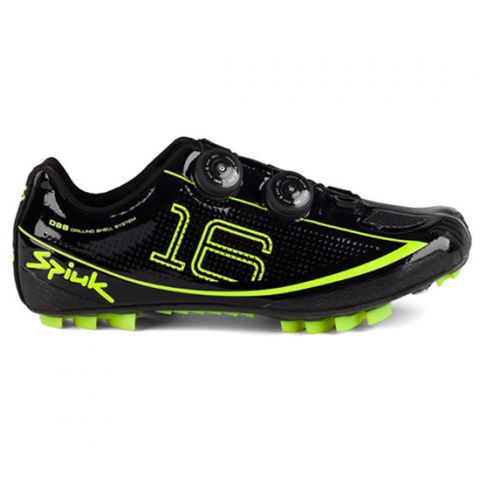 Spiuk boty MTB 16MC carbon black/yellow 39